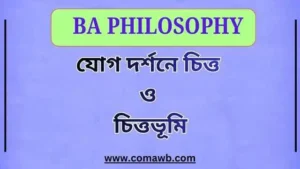 যোগ দর্শনে চিত্ত ও চিত্তভূমি
