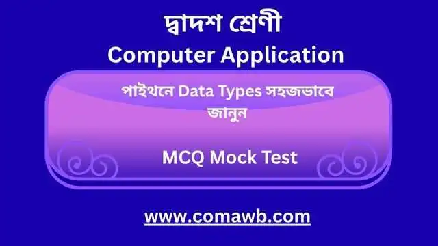 পাইথনে Data Types সহজভাবে জানুন